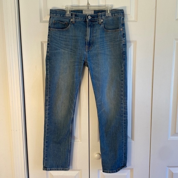 Everlane Medium Wash Jeans Size 28 Regular - Picture 1 of 11